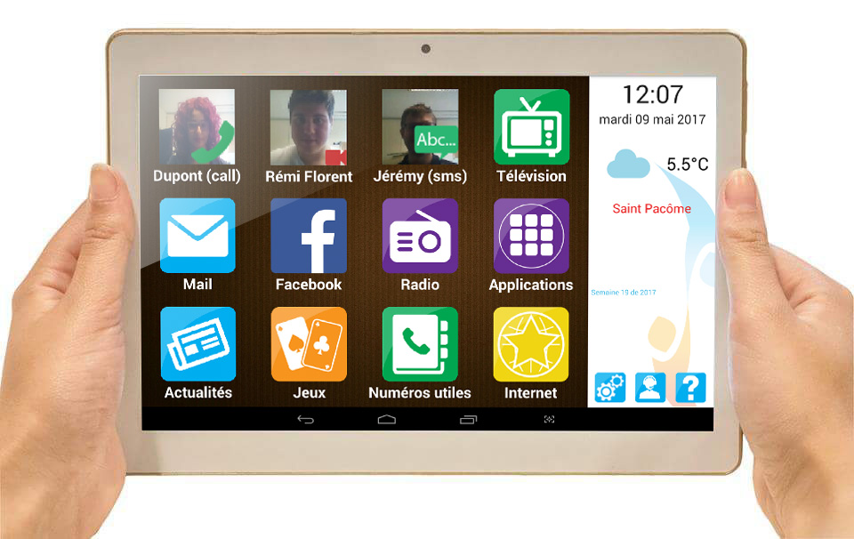 tablette senior