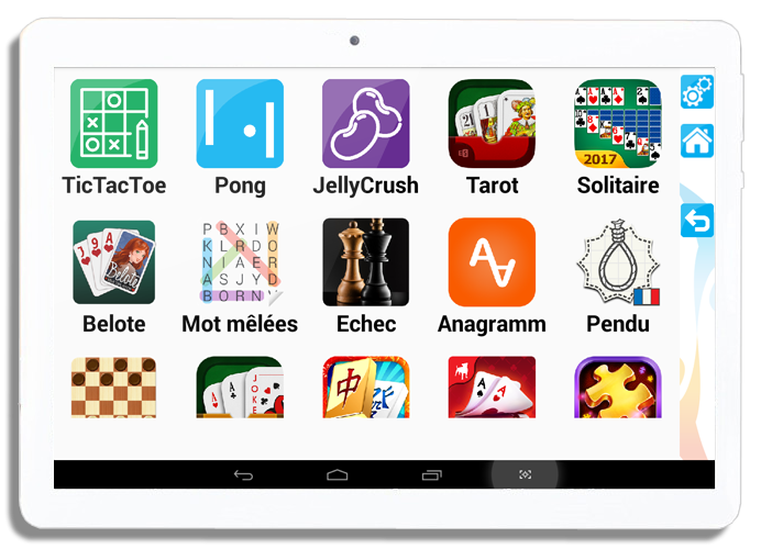 Jeux pour tablette senior