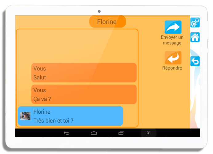 Sms tablette pour senior